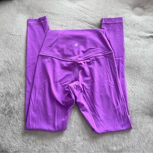 Lululemon Athletica Purple High-Waisted Leggings